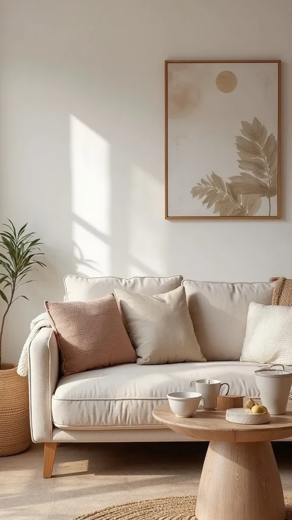 How do you make a small living room feel cozier without shrinking it?