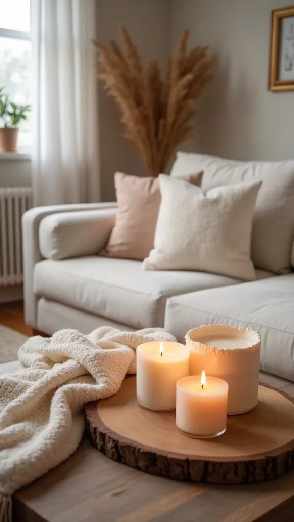 What candles actually make a living room feel warm (even unlit)?