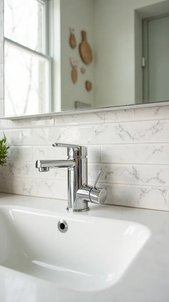 What are the cheapest modern backsplash alternatives that still look intentional?