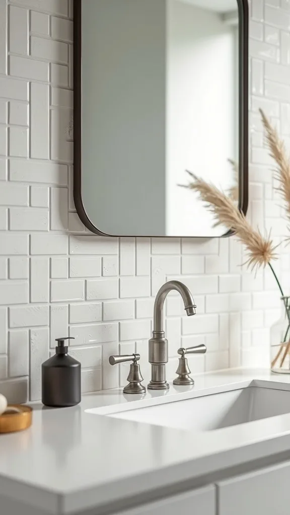 What should you avoid when doing a budget backsplash DIY?