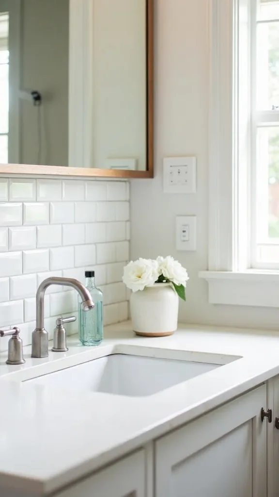 How can you use beadboard or paneling as a backsplash on a budget?