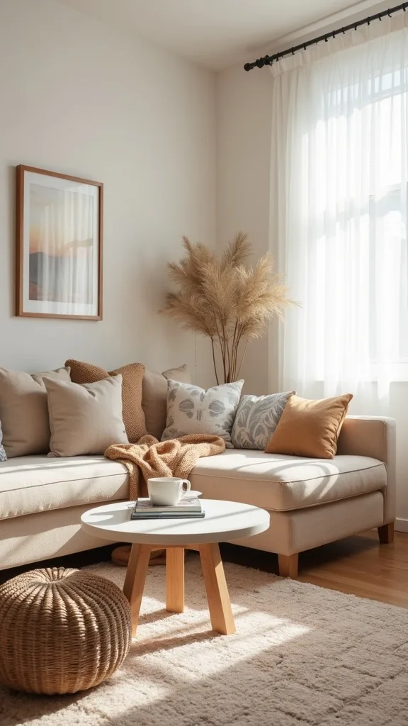 How do I make a mismatched set of thrifted decor feel cohesive with color?