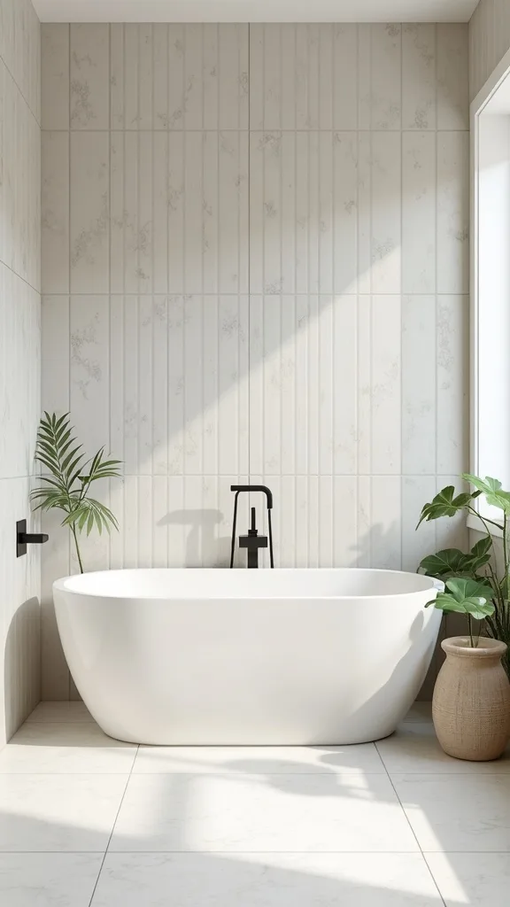 What’s the best budget approach for a spa-like bathroom tile palette?