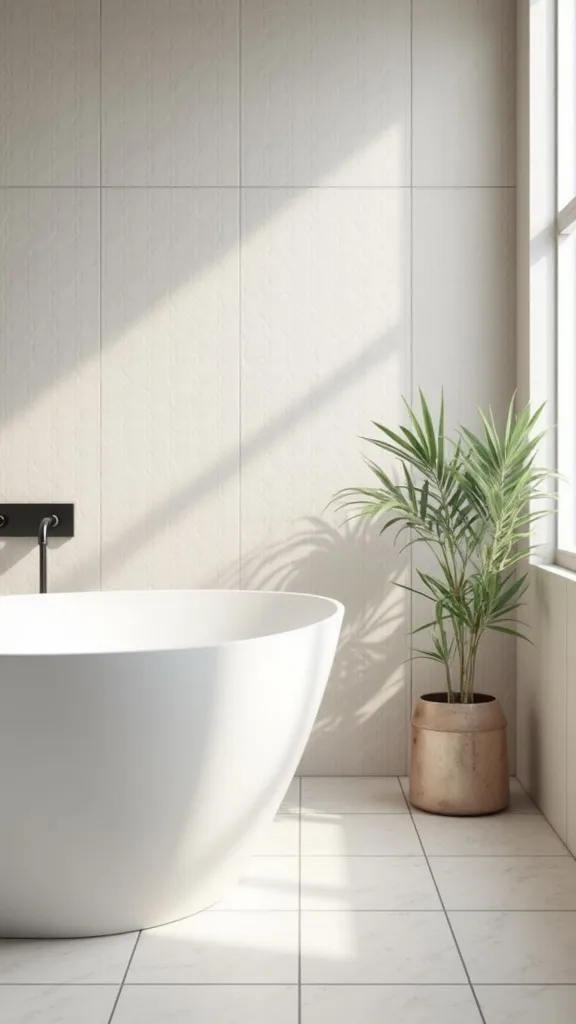 How can you update bathroom tile without replacing it?