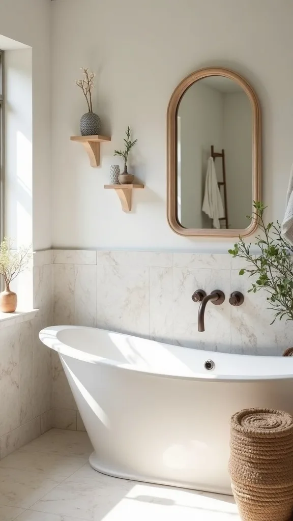 What’s a budget-friendly mirror upgrade that changes the whole room?