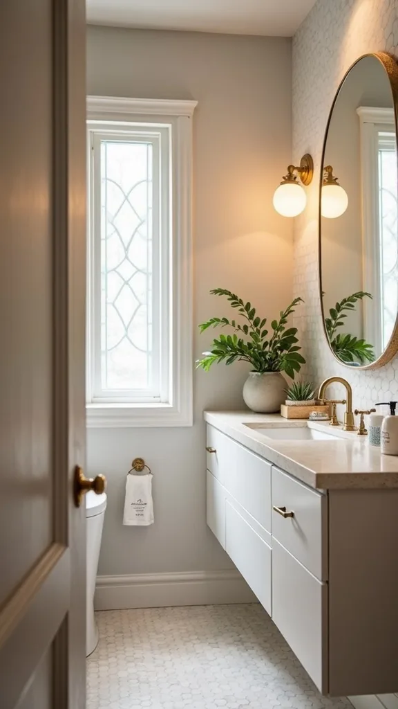 What’s the smartest way to add greenery in a bathroom with low light?