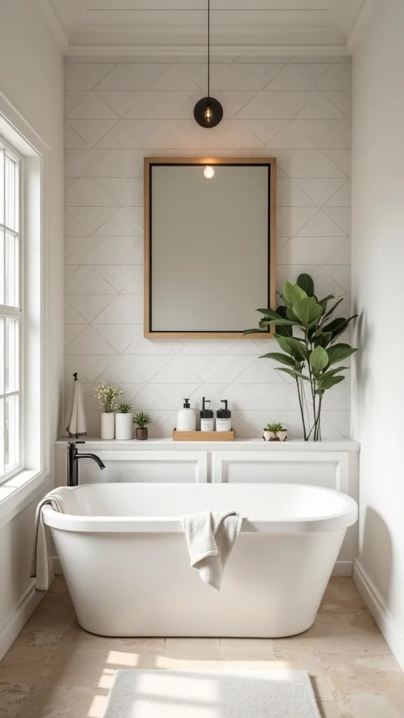 What should I avoid when doing budget small bathroom upgrades?