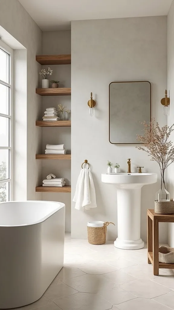 How do I make cheap floor tile look intentional and timeless?