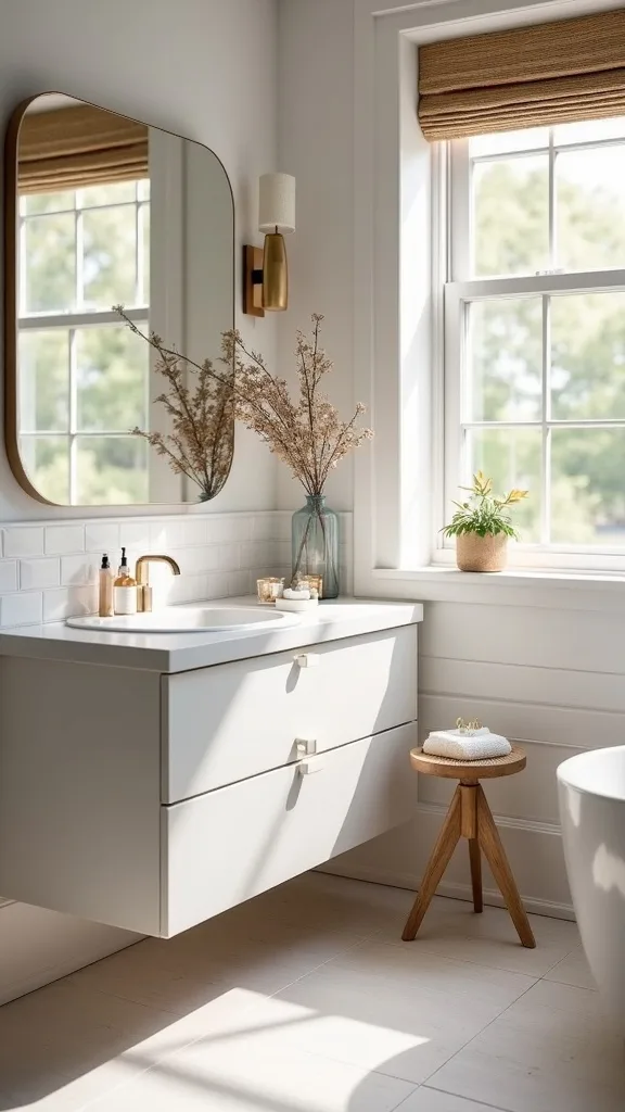 What’s the best way to make a builder-grade vanity look custom on a budget?