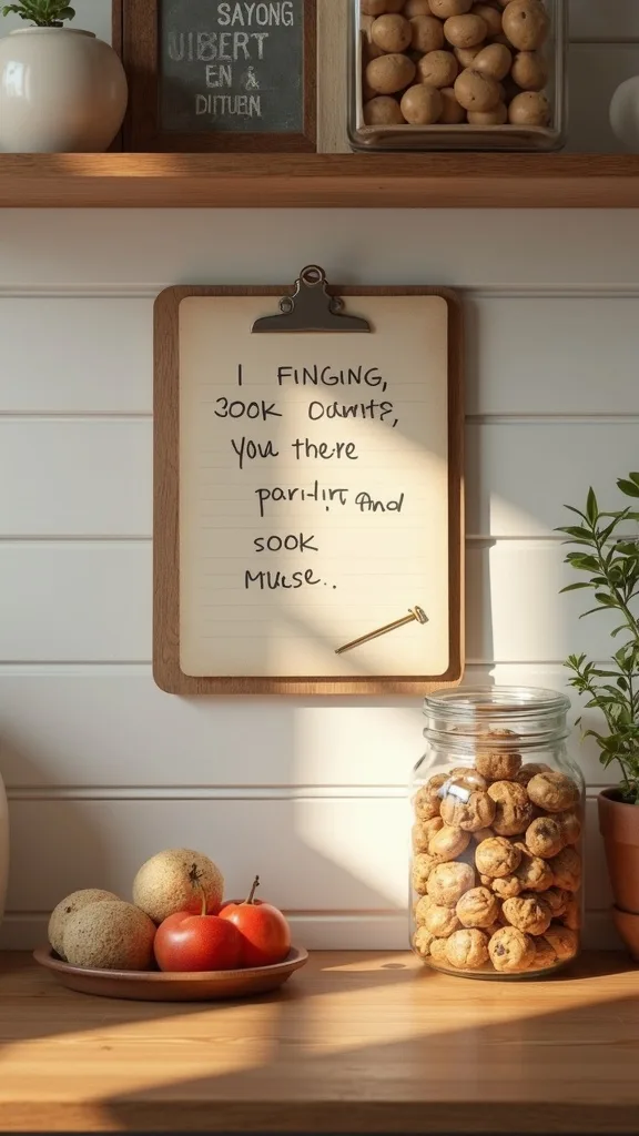 A “Weekly Restock” Note That Makes Snacks Last
