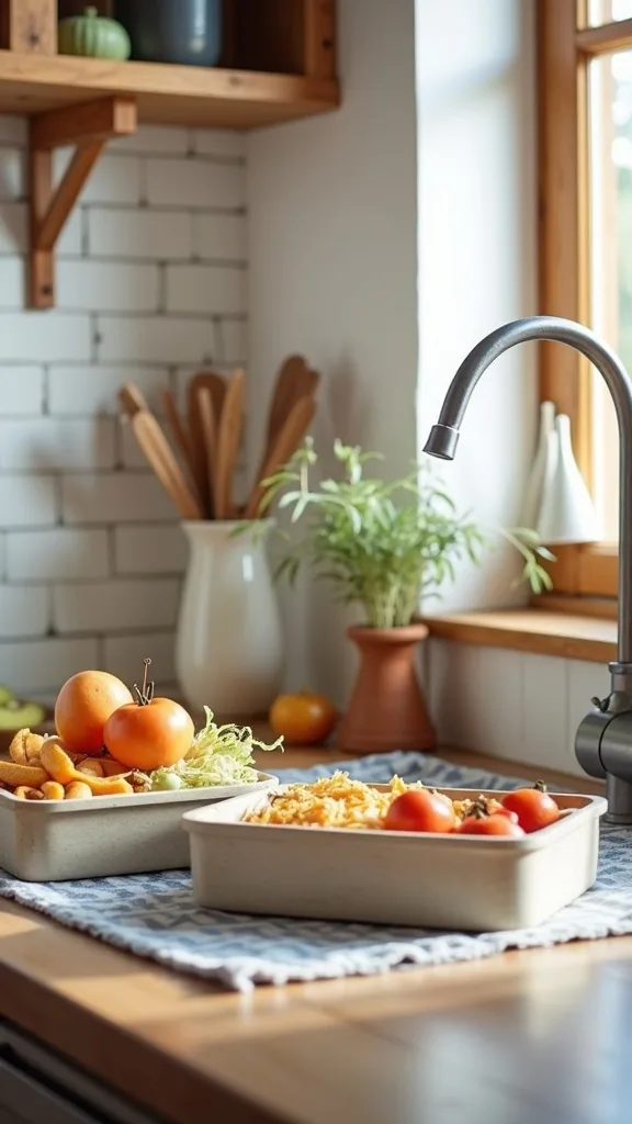 A Bento Box “Drying Zone” That Doesn’t Take Over the Sink