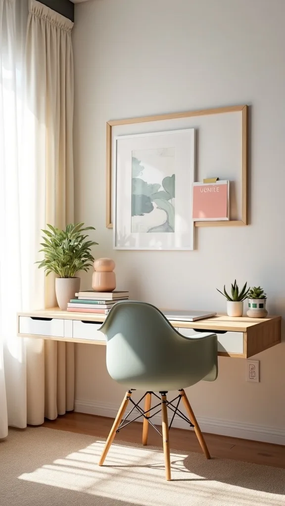 How Do You Keep a Floating Desk From Looking ‘Temporary’?