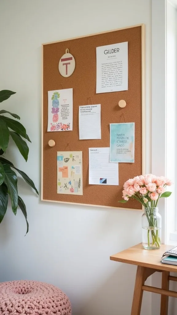 What Should Go on the Cork Board (So It Doesn’t Become Visual Noise)?