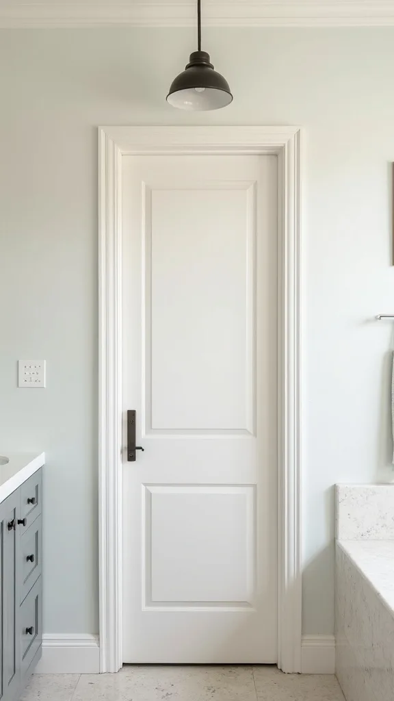 Paint Interior Doors a Soft Contrast (Without Replacing Anything)