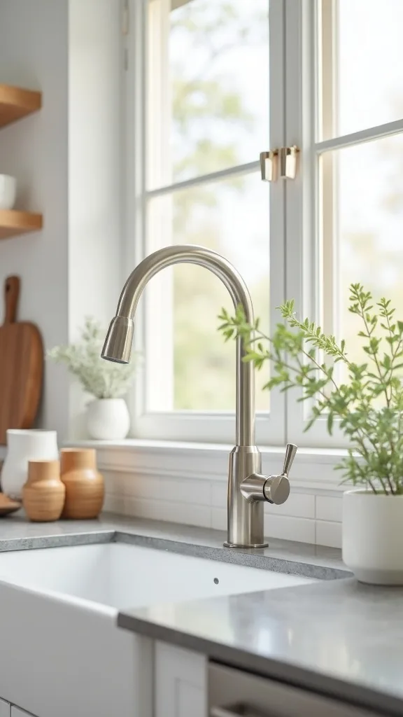 Kitchen Faucet Upgrade (The Daily-Touch Upgrade That Photographs Well)