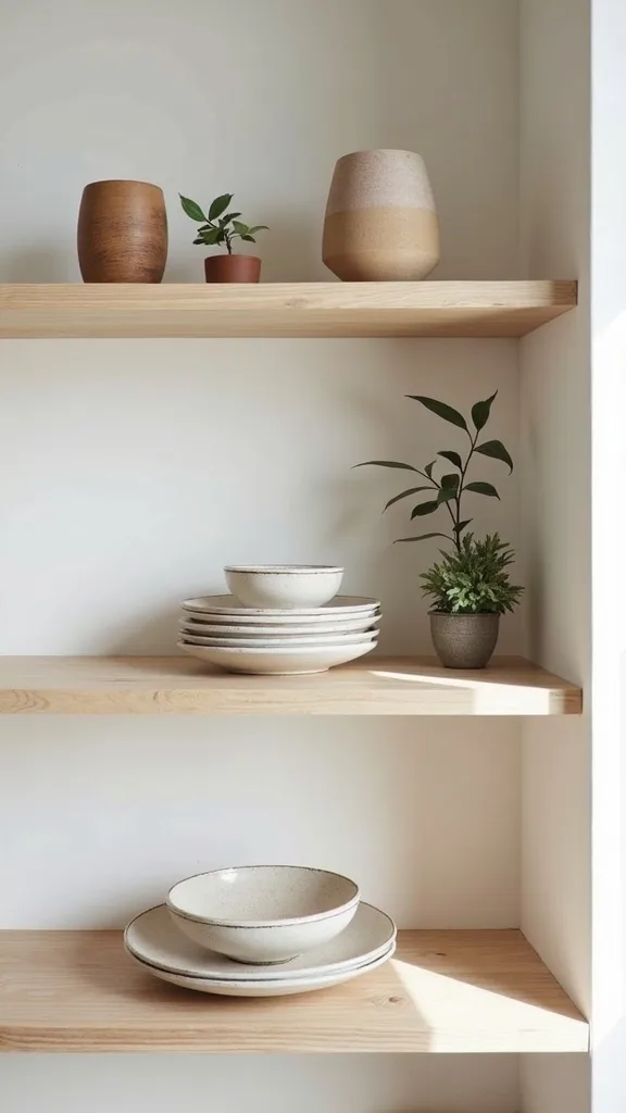 Make Open Shelving Look Intentional (Even If It’s Just One Shelf)