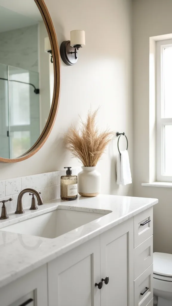 How do you make cheap accessories look curated, not cluttered?