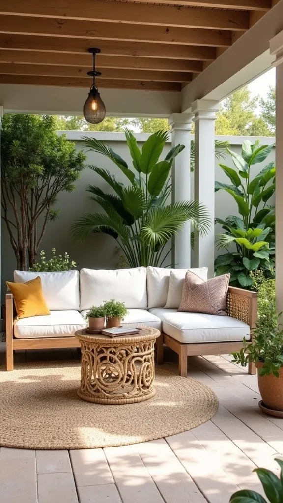 What Color Palette Makes a Covered Patio Feel Cooler in Summer?