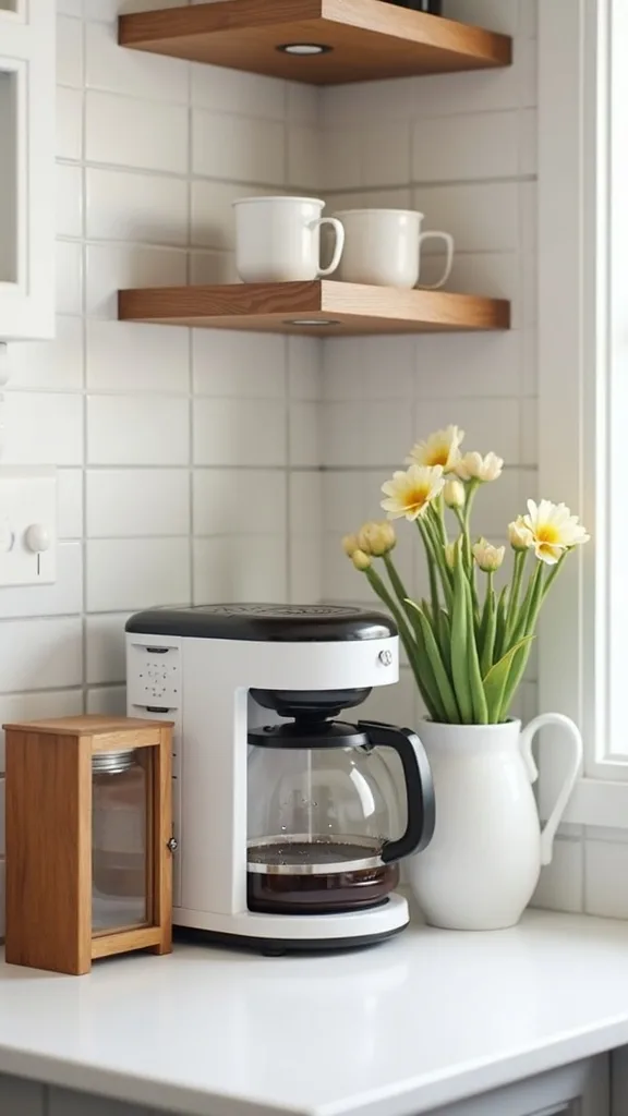 What’s a Budget-Friendly Way to Create a Coffee or Tea Station in a Small Kitchen?