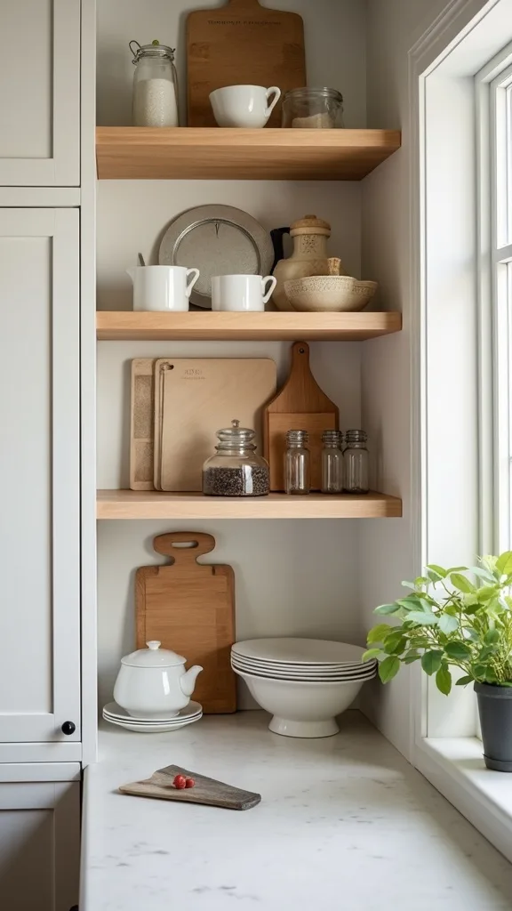How Can I Store Cutting Boards and Baking Sheets in a Narrow Space?