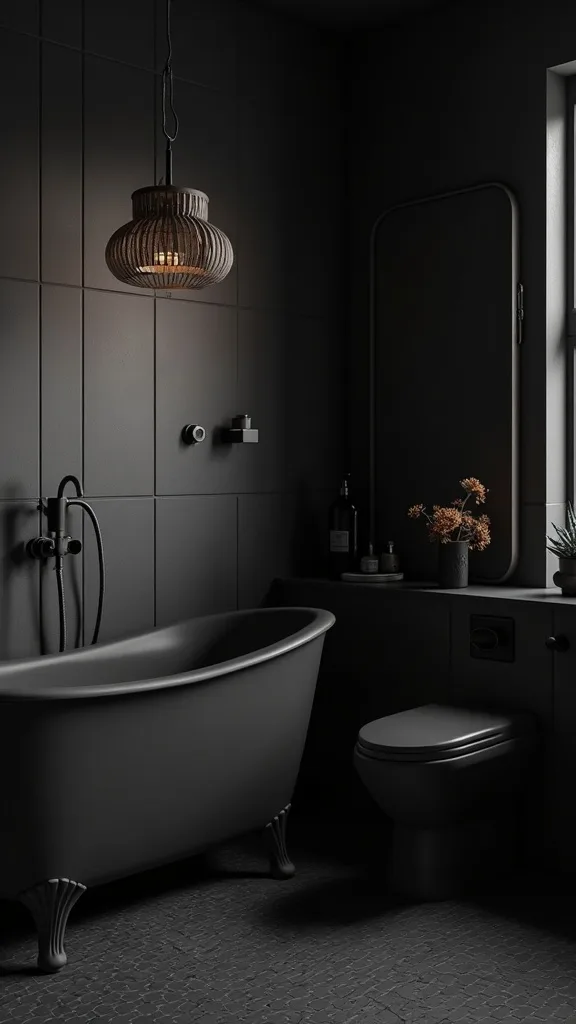 How do I fake charcoal hex tile on a budget?
