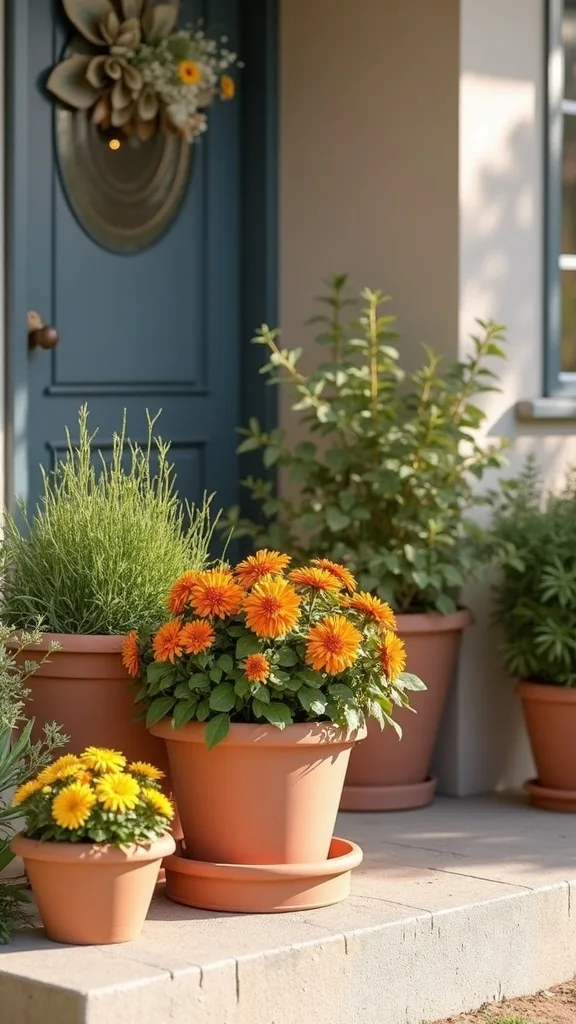 How do I make cheap terracotta pots look higher-end?
