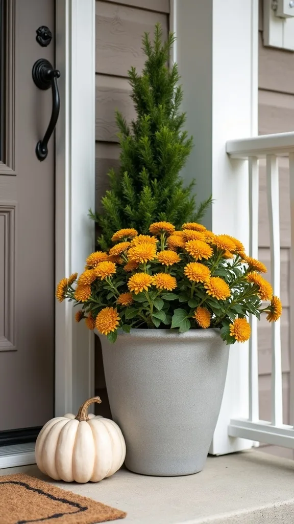 What’s the easiest way to refresh fall porch planters mid-season?
