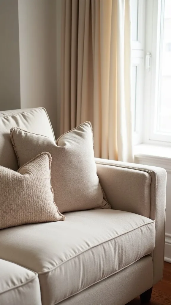 What’s the best way to add fall texture if you have a neutral sofa?