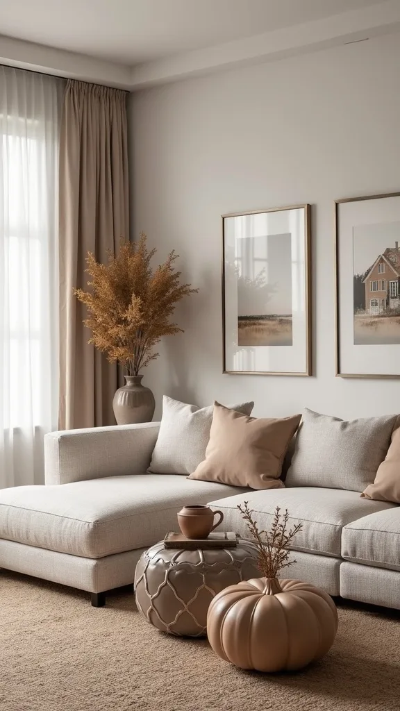What’s a simple way to make a sectional feel ‘fall-ready’?