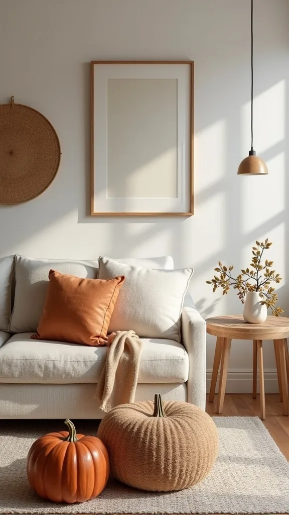 How do you decorate for transitional fall without going full pumpkin?
