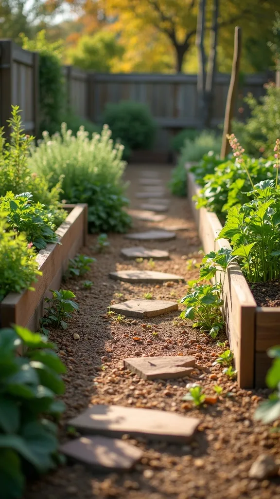 What’s the Best Path Surface Next to Raised Beds for Muddy Fall Days?