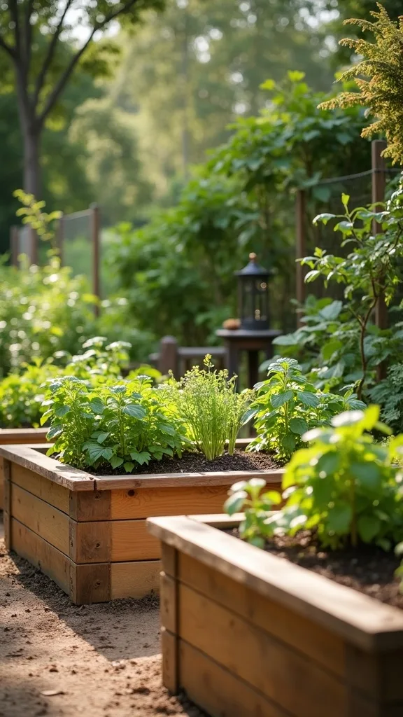 How Can Modern Style Work With Rustic Cedar Raised Beds?