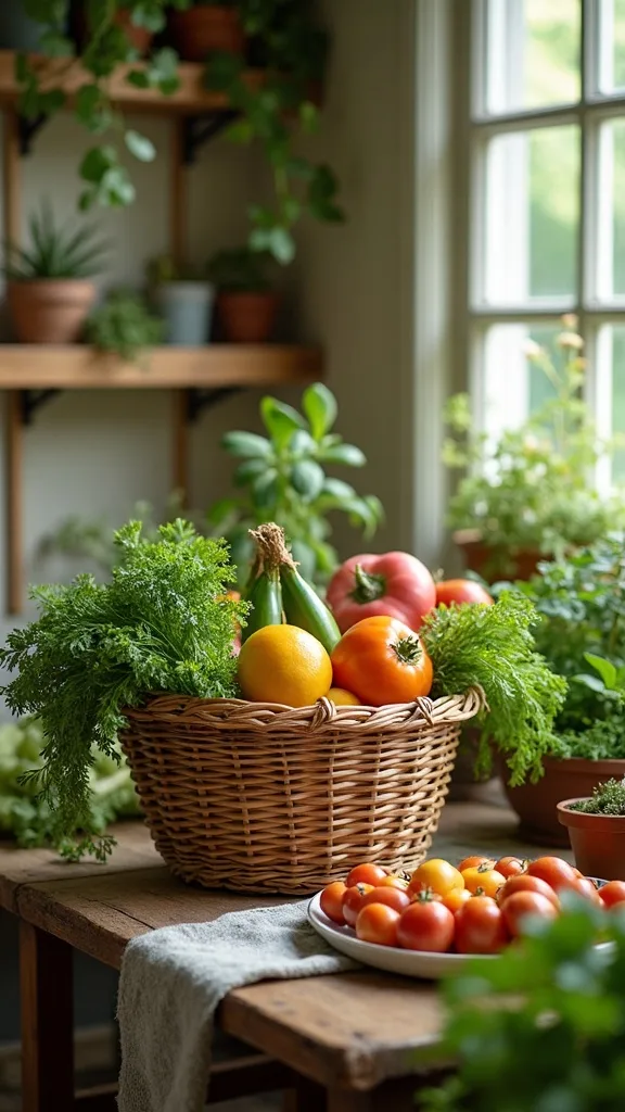 Where Should the Harvest Basket Live So You Actually Use It?