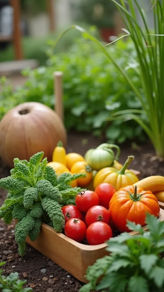 How Can You Make a Kitchen Garden Harvest Feel Like Part of Your Outdoor Decor?