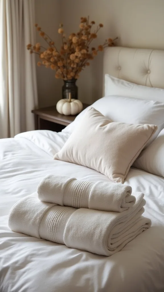 What towels should you put in the room for Thanksgiving guests?