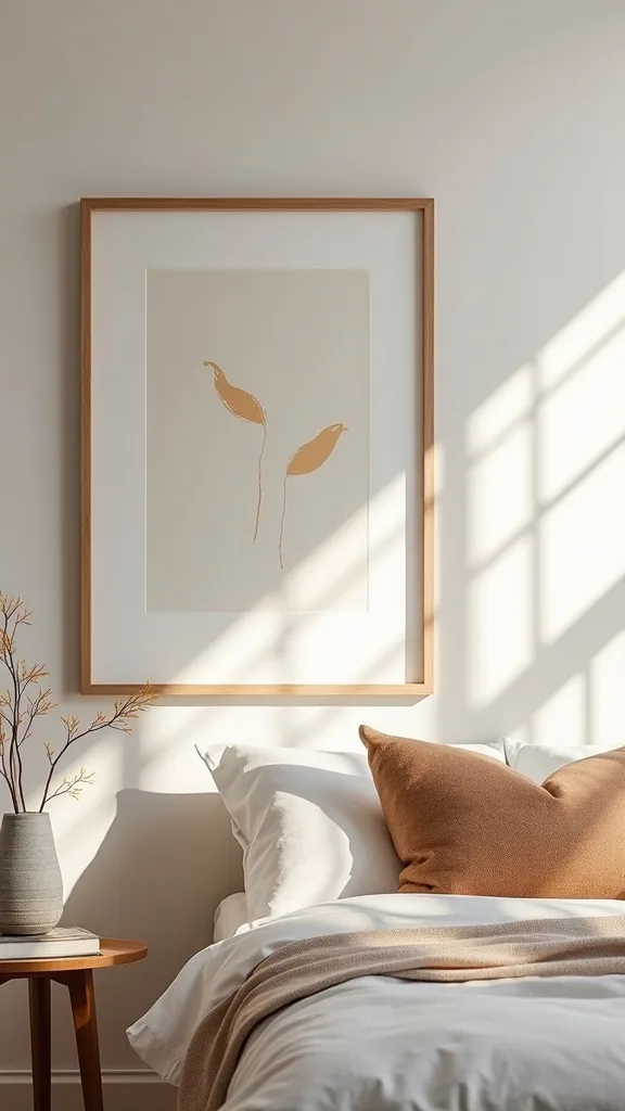 What’s one simple wall touch that makes it feel seasonal (but not cheesy)?