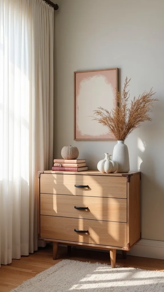 How do you create a “luggage spot” in a small guest room?