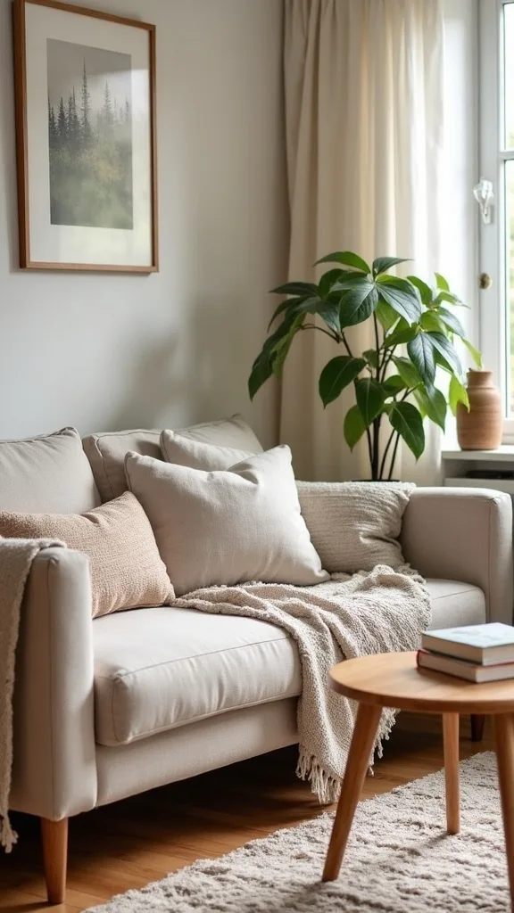 How do I make a reading corner feel inviting with stuff I already own?