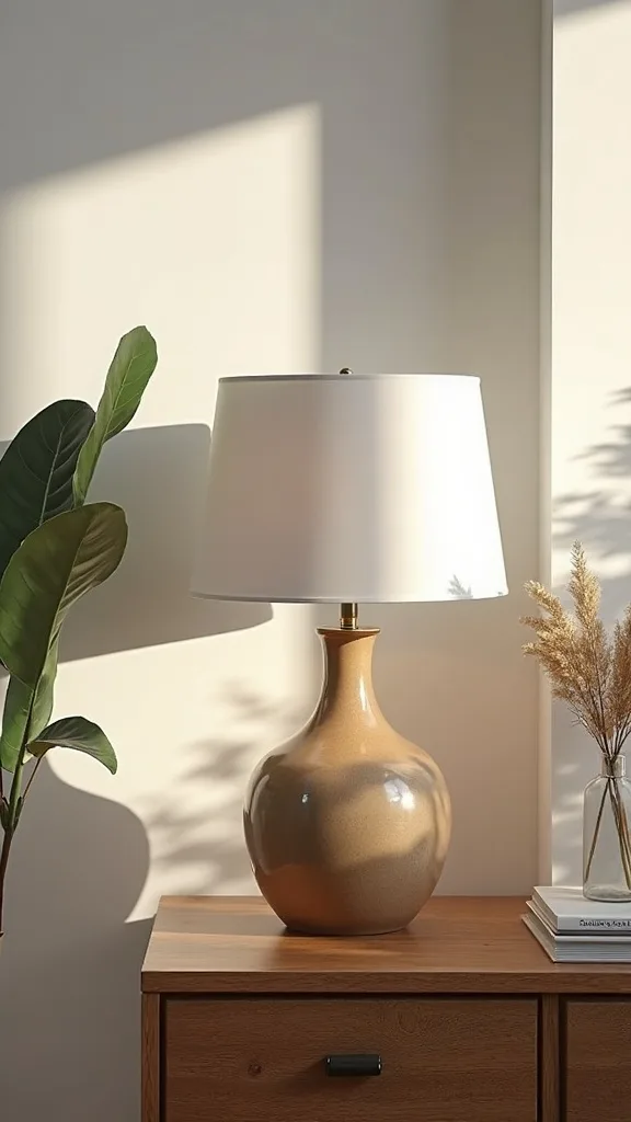 What’s the easiest way to update a thrifted lamp so it looks current?