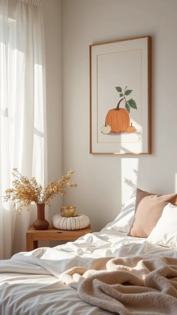 What wall art feels hygge for fall without going full pumpkin theme?