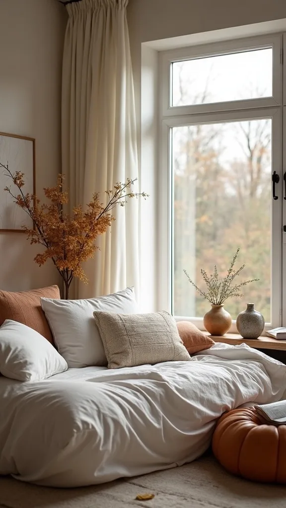 How do I create a reading nook that actually gets used in fall?