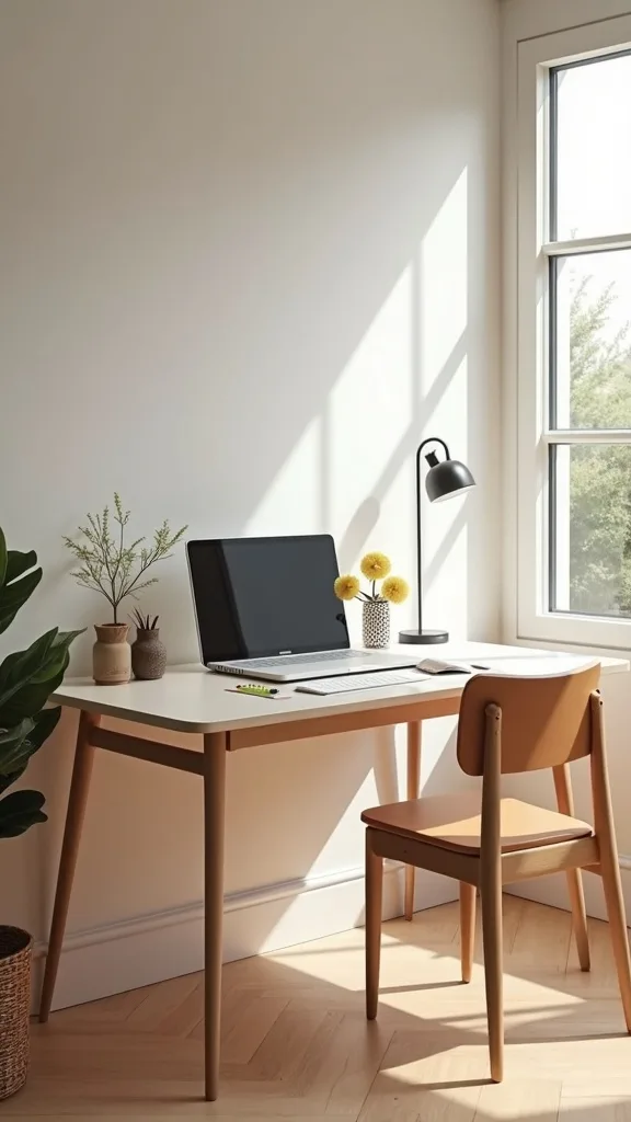 What should you avoid putting on the desktop?