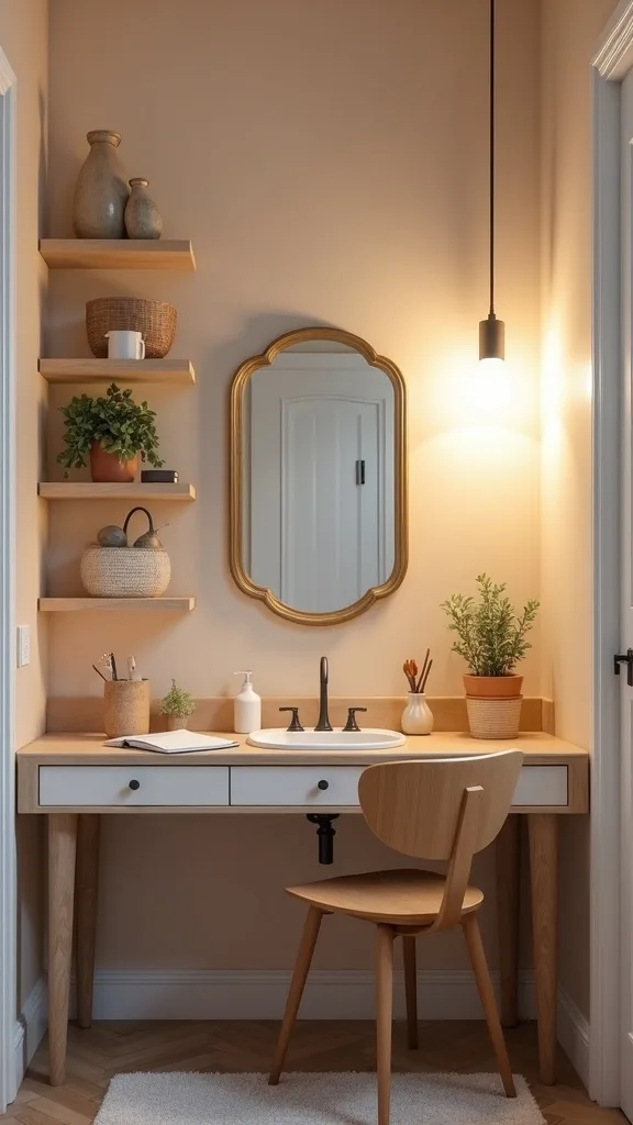 How do you make garage homework lighting feel like a real room?