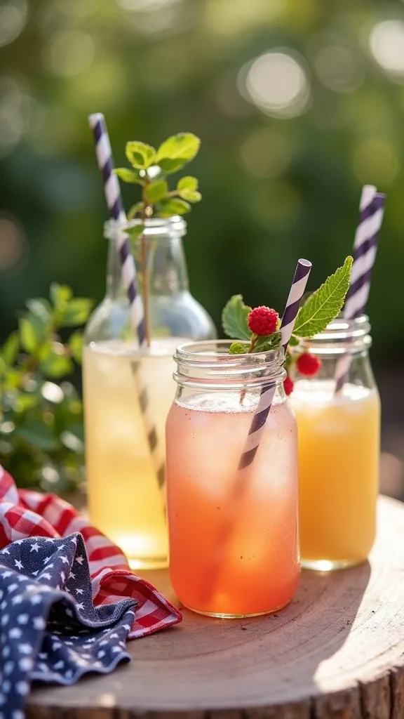 How do I make the drink station feel like a ‘bar’ with minimal effort?