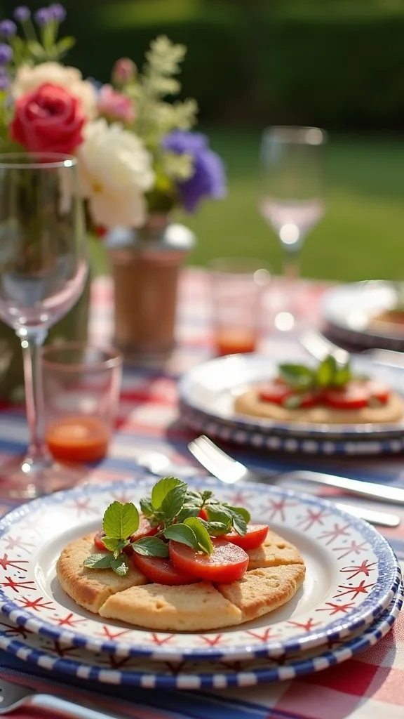 How do I style disposable plates so they still look ‘host-level’?