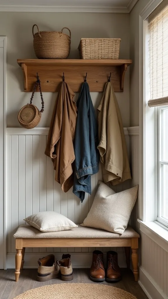 How Do You Organize Coats So They Don’t Avalanche Off the Hooks?