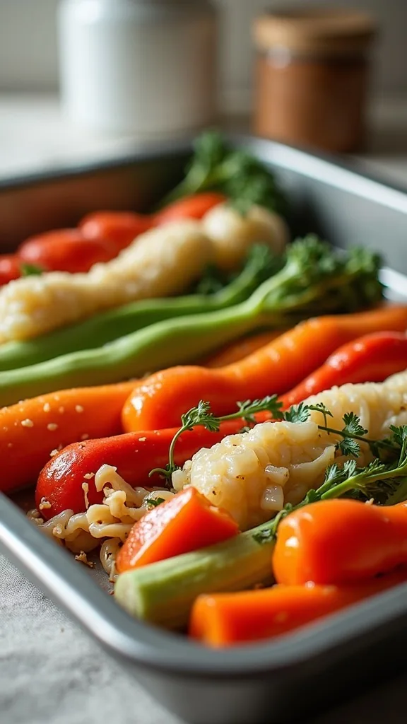 How do I prep veggies for multiple sheet pan nights without them turning soggy?