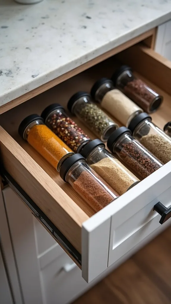 What are the best spice drawer ideas for busy weeknight cooking?
