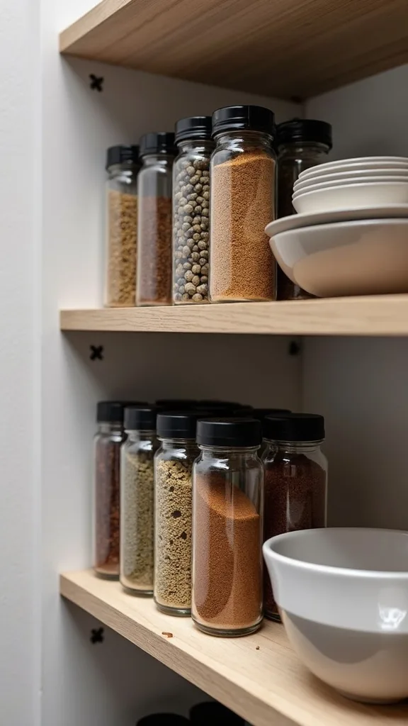 How should I group spices for fall cooking (soups, stews, baking)?