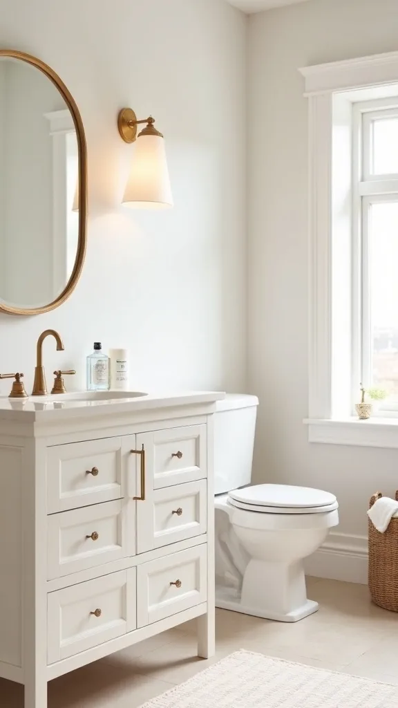 Traditional direction: How do I keep warm neutrals from feeling bland in a classic bathroom?